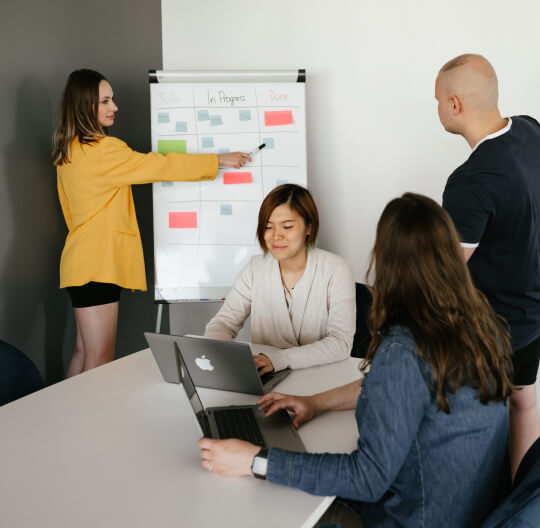 We’re a small and dynamic team where you can make a difference.