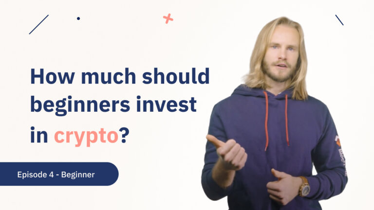 how much should beginners invest in crypto