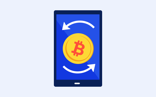 how to send bitcoin with mobile app