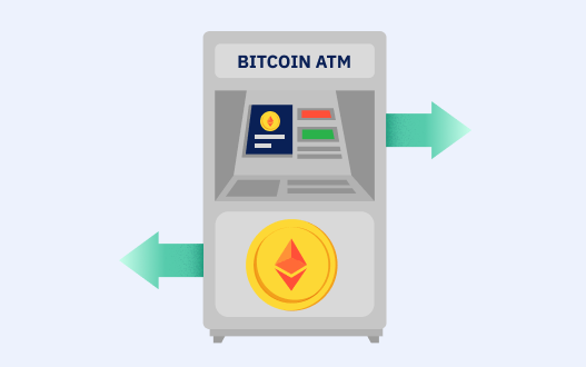use a crypto ATM to cash out Ethereum
