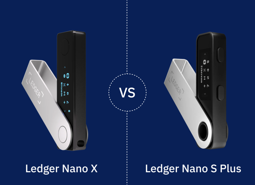 Ledger Nano X vs S Plus: Comparing Ledger's Top Hardware Wallets
