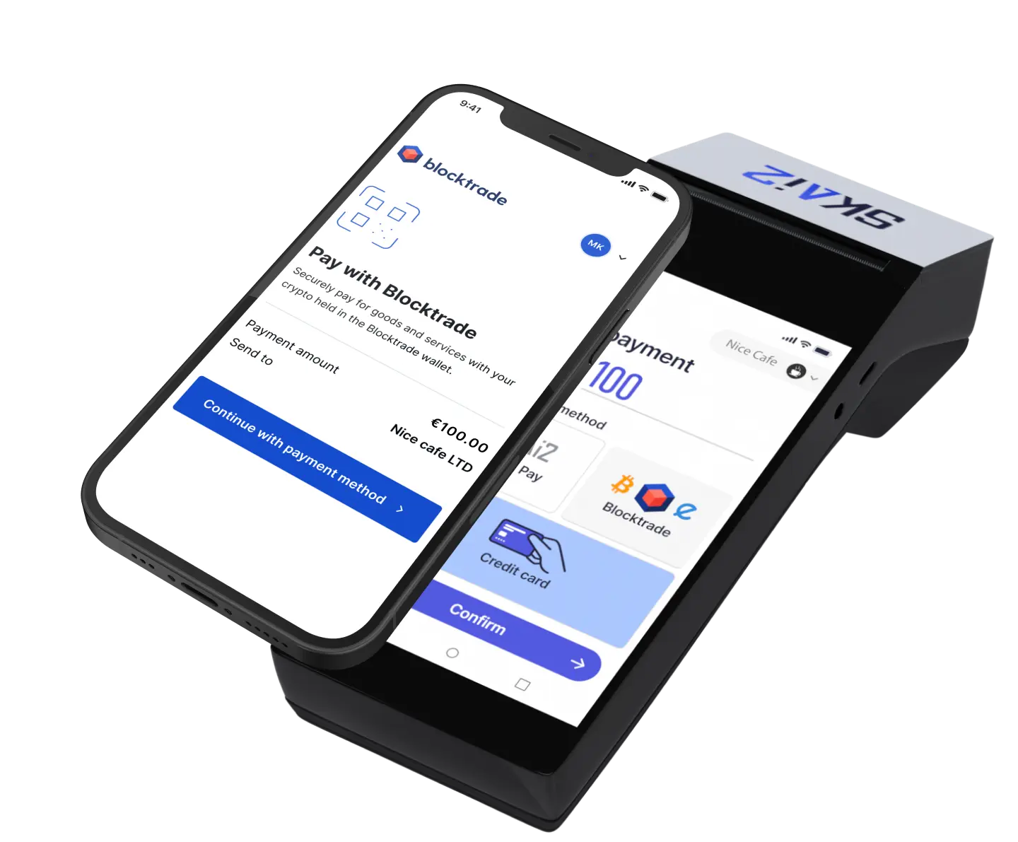 Pay with Blocktrade