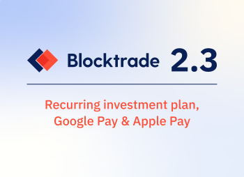 Blocktrade 2.3, Blog Post